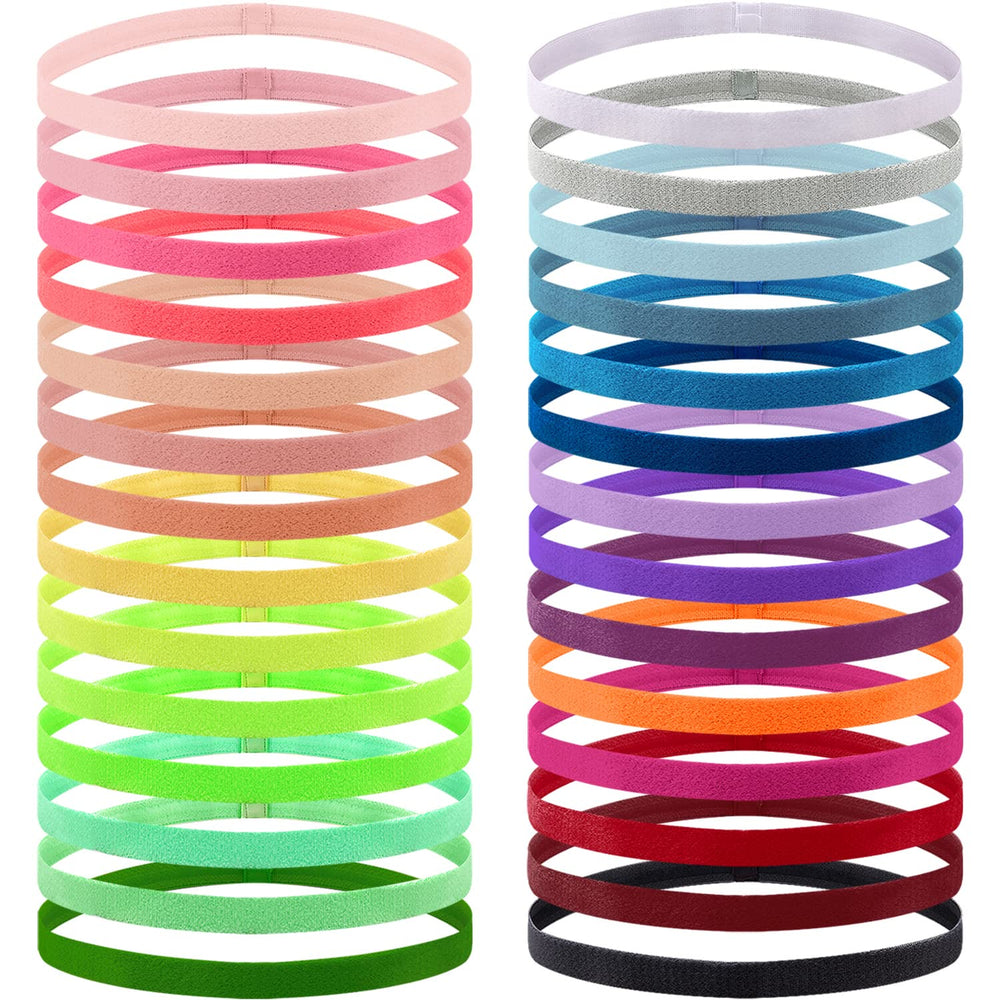 Duufin front packaging showing 28 colorful headbands and product count benefit
