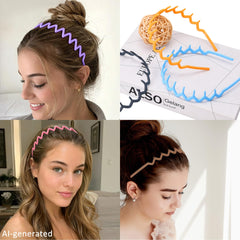 Duufin headbands inside a bag showing travel-ready convenience