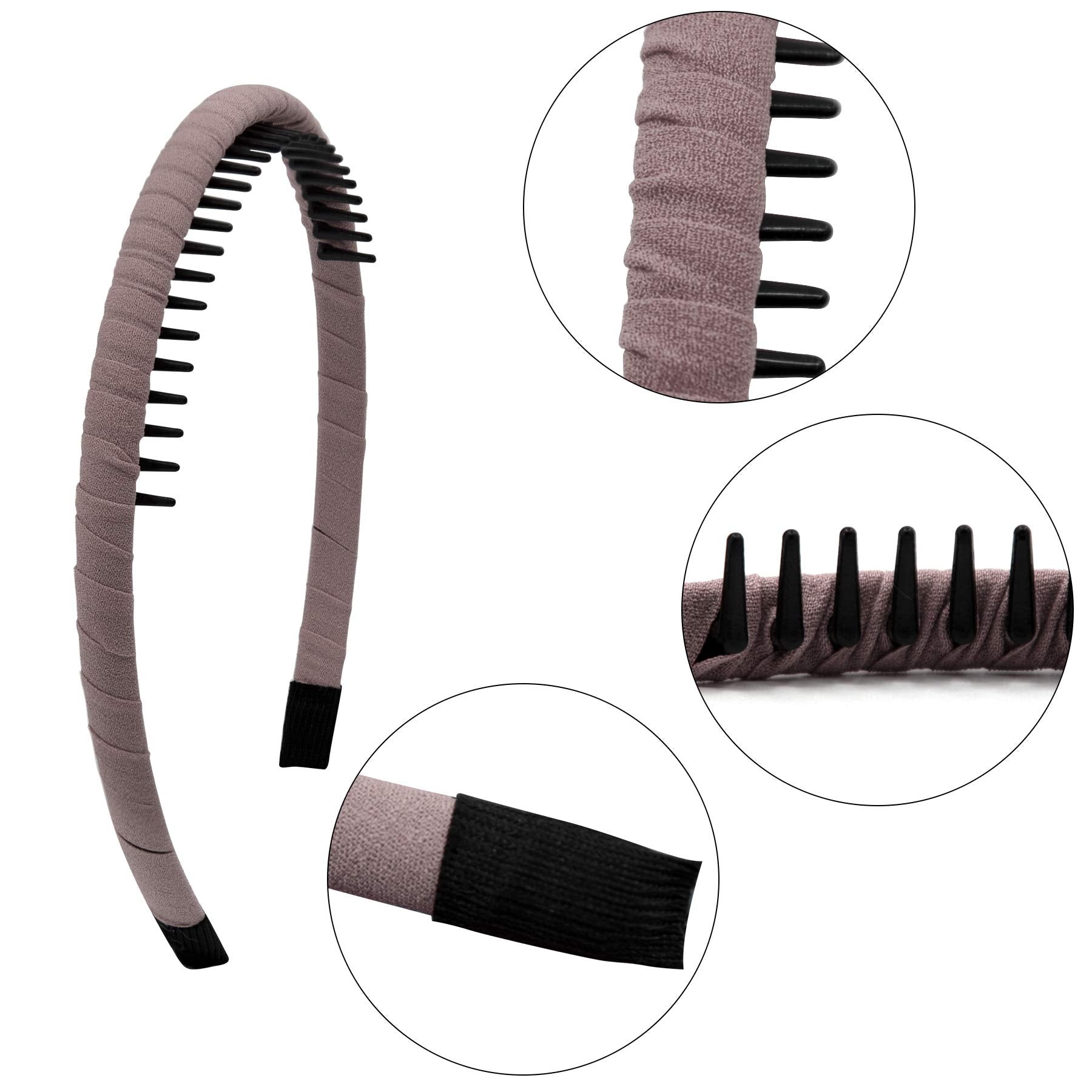 Duufin headband worn by model demonstrating comfortable all-day hold