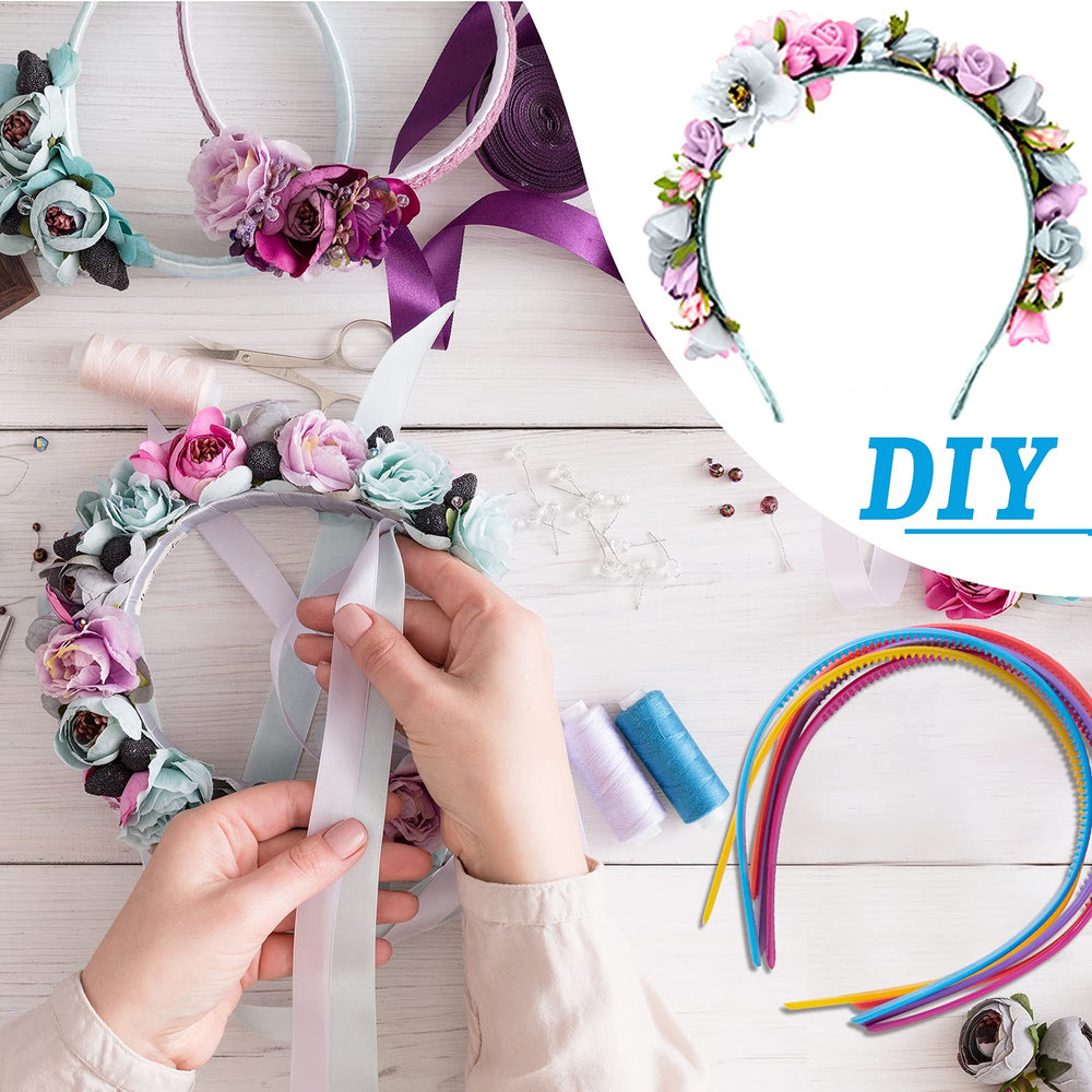 Duufin headband worn in hair showing discreet styling benefit