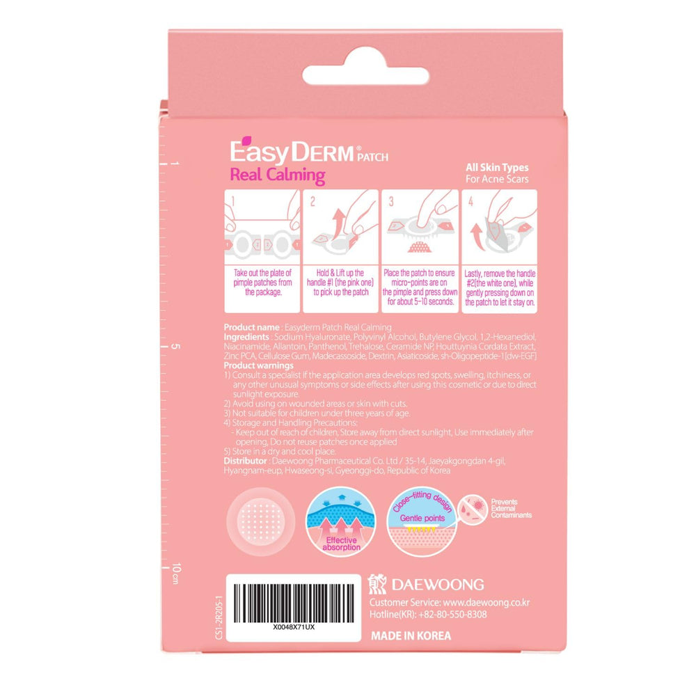 DWEasyDerm on bathroom counter lifestyle shot conveying daily routine convenience
