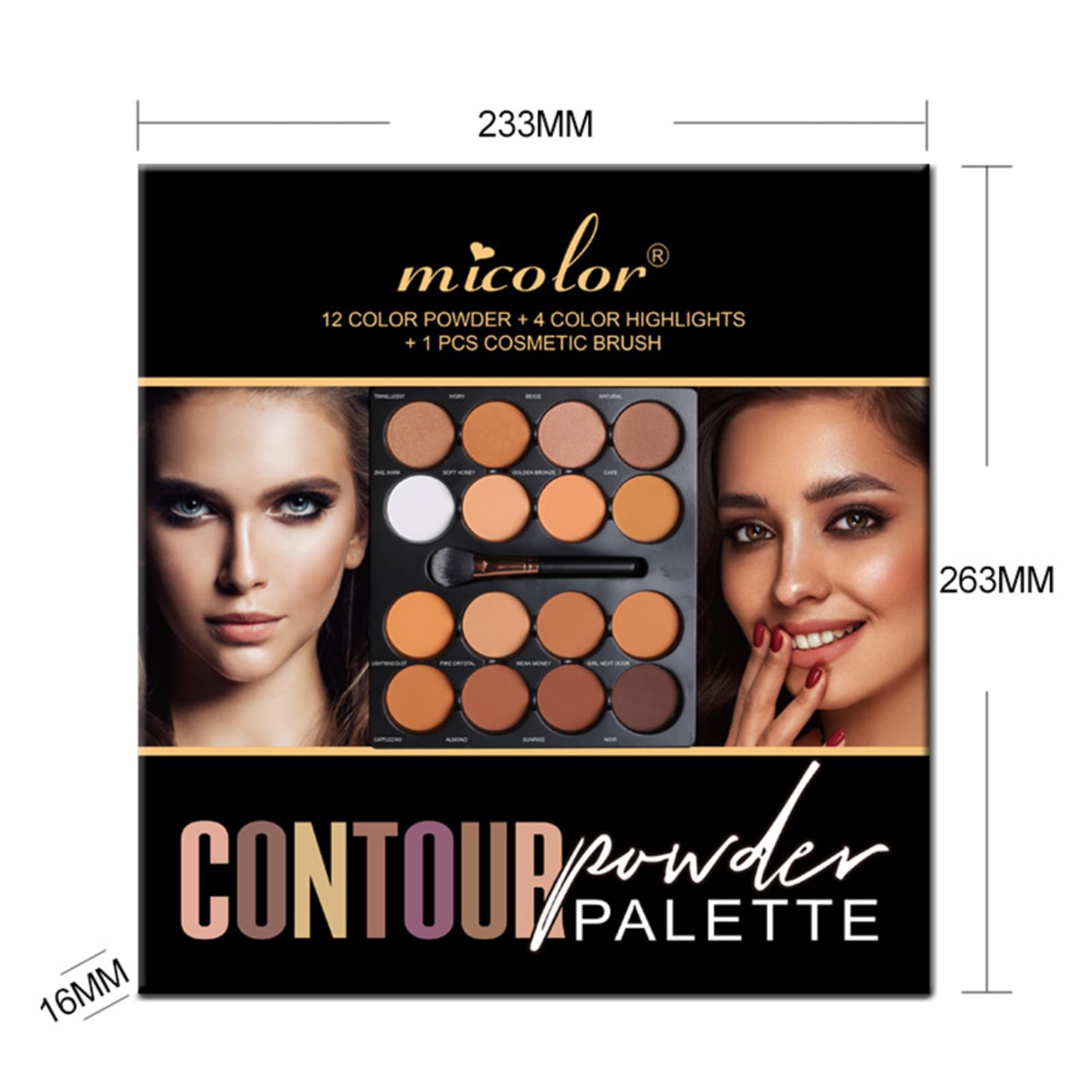 Dynaeuty palette in a lifestyle makeup setup inspiring everyday professional looks benefit