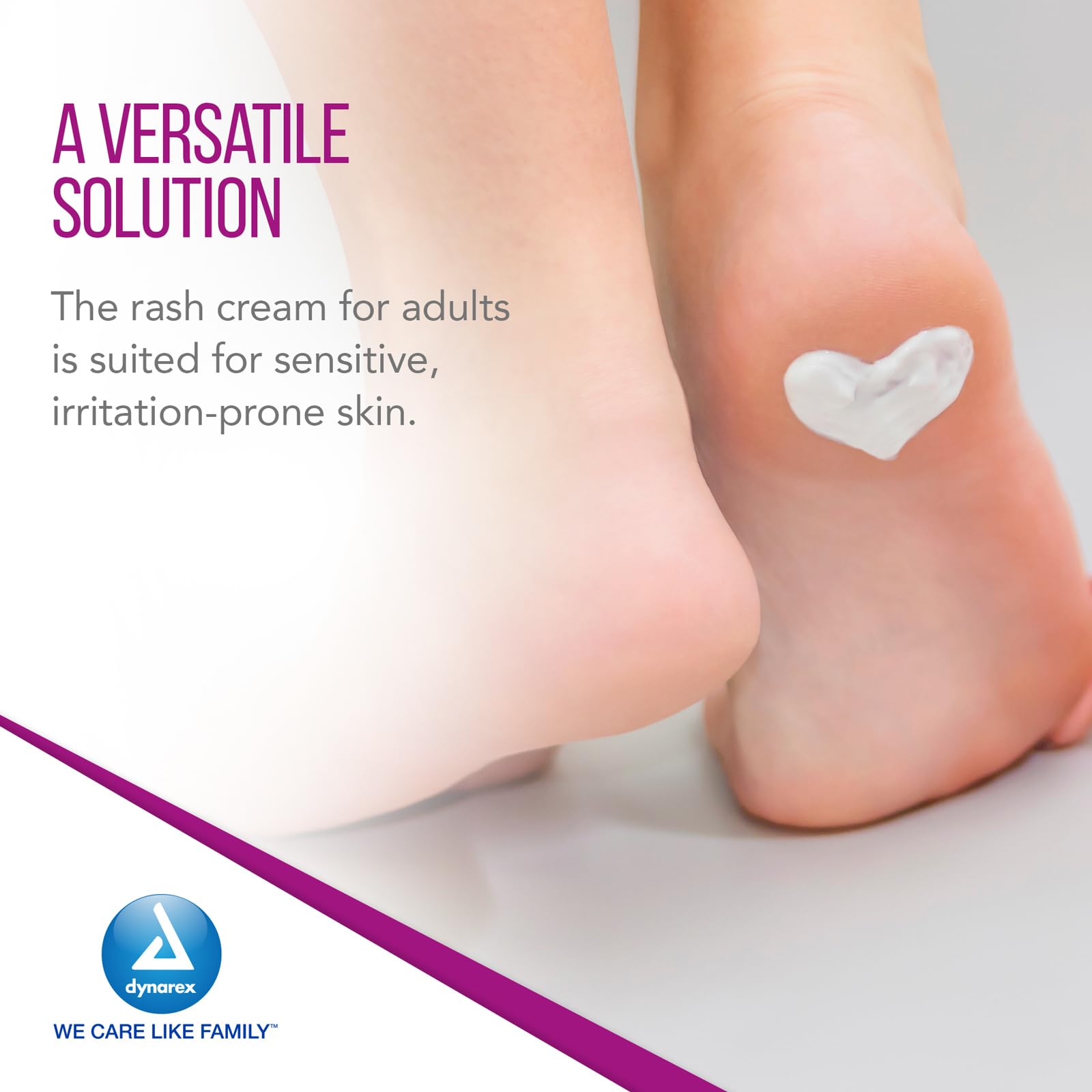 Dynarex DynaShield being applied to skin demonstrating protective barrier and comfort