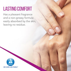 Dynarex DynaShield ingredients label close-up listing zinc oxide, vitamins, and aloe benefits