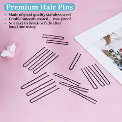 DySaLic hair stylist using pins to secure a bun, reliable long-lasting hold