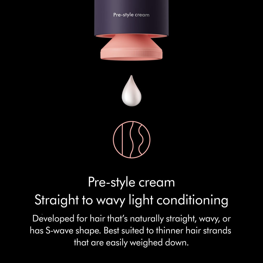 Cream transforming to clear serum showing smooth texture for even application benefit