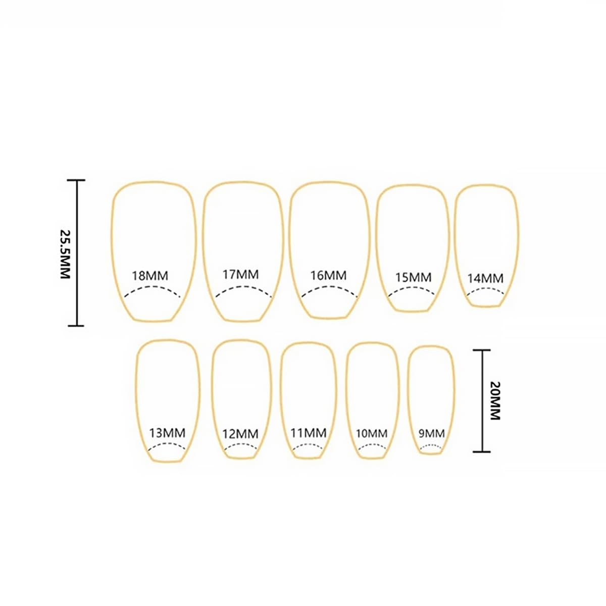 DZPGUONIZ hand wearing short square nails demonstrating a polished everyday look