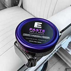 E Elegance close-up of hair showing matte finish and natural-looking texture