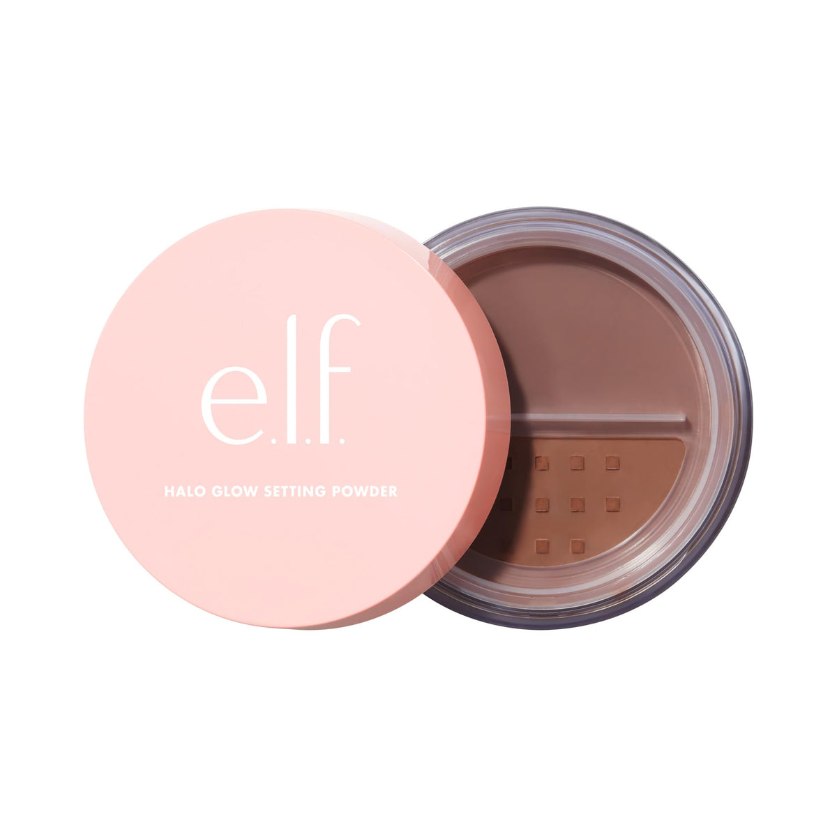 e.l.f. front packaging shows halo glow powder and quick product benefit