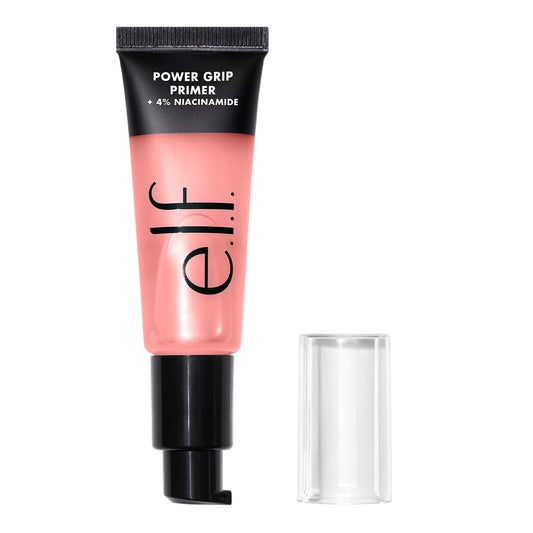 e.l.f. Power Grip front view showing clear gel packaging and long-wear benefit