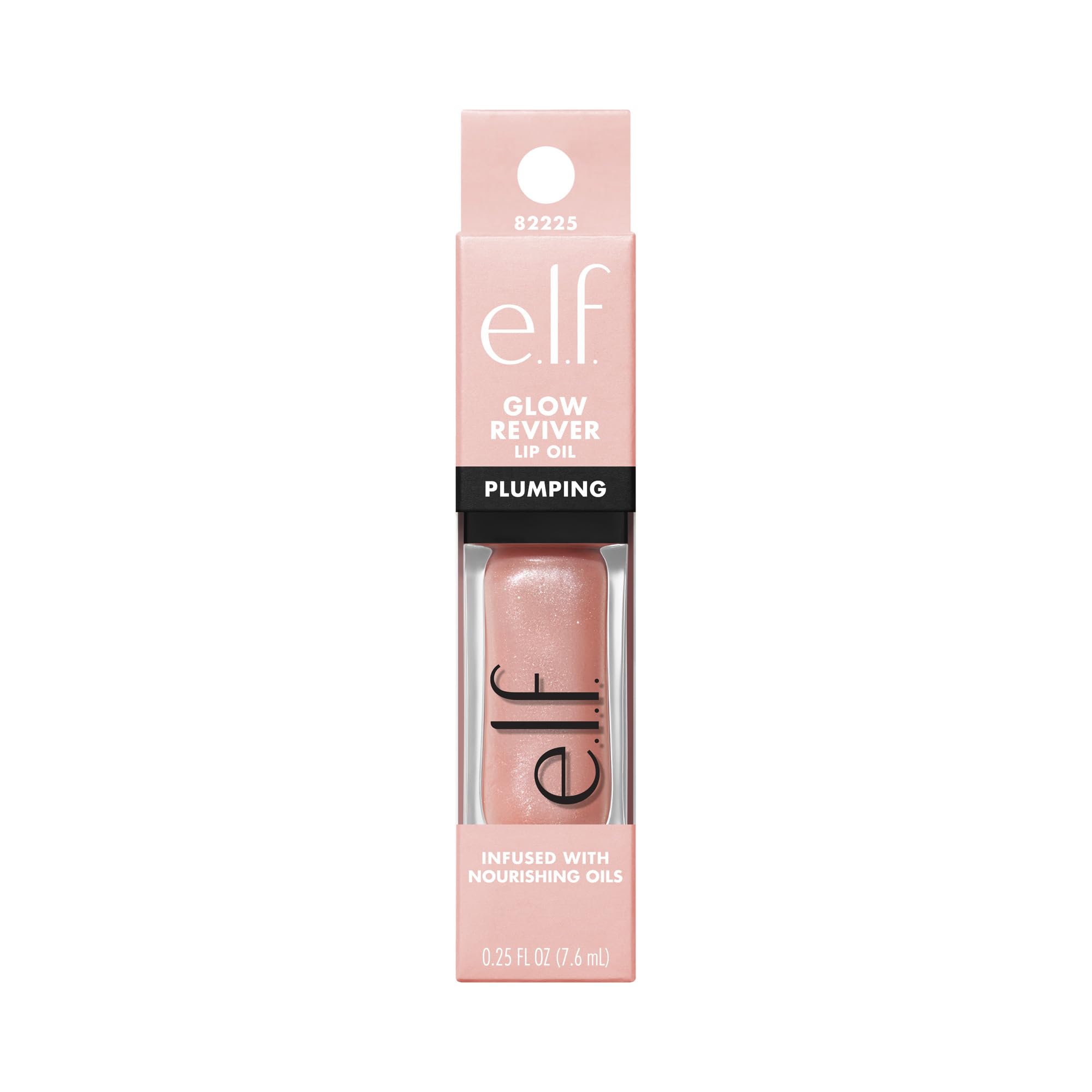 e.l.f. Glow Reviver lifestyle bag shot shows portable gloss for on-the-go refresh