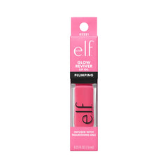 e.l.f. Glow Reviver open cap detail displaying applicator and hygienic packaging benefit