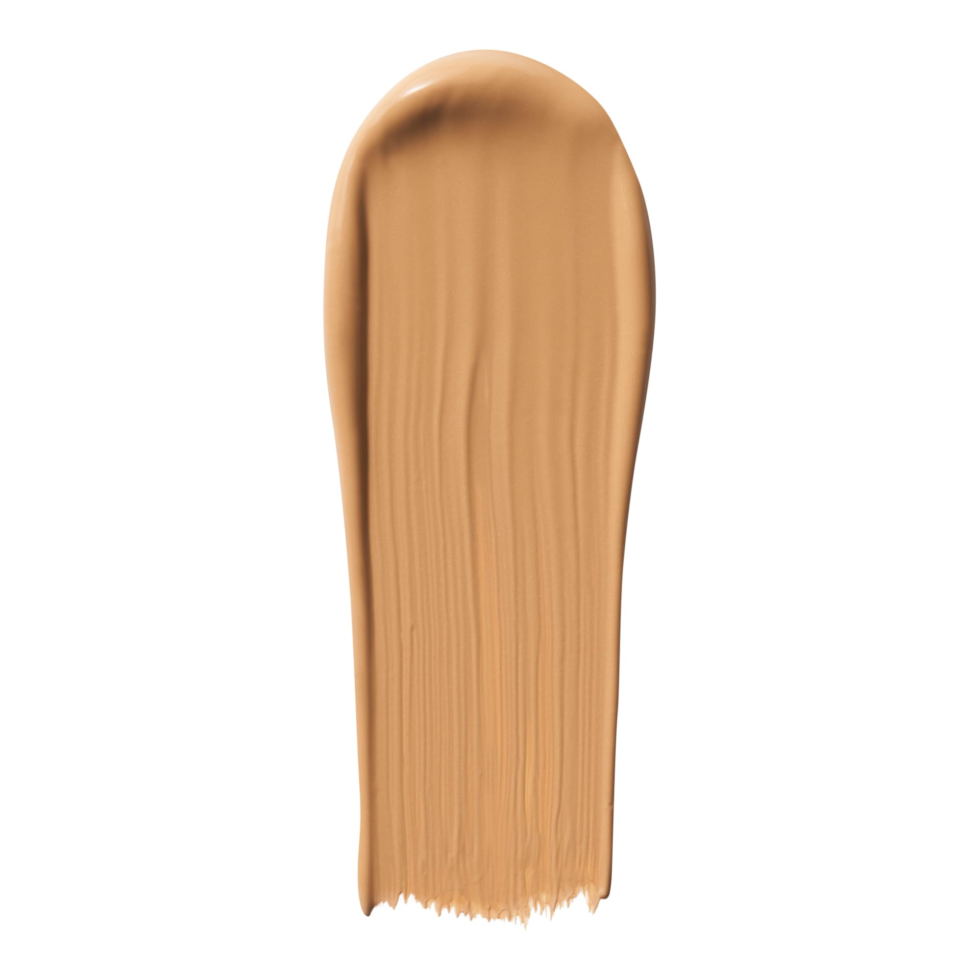e.l.f. Hydrating Camo CC Cream texture swatch revealing creamy dewy finish and blendability