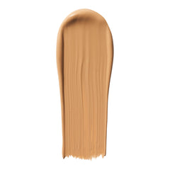 e.l.f. Hydrating Camo CC Cream texture swatch revealing creamy dewy finish and blendability