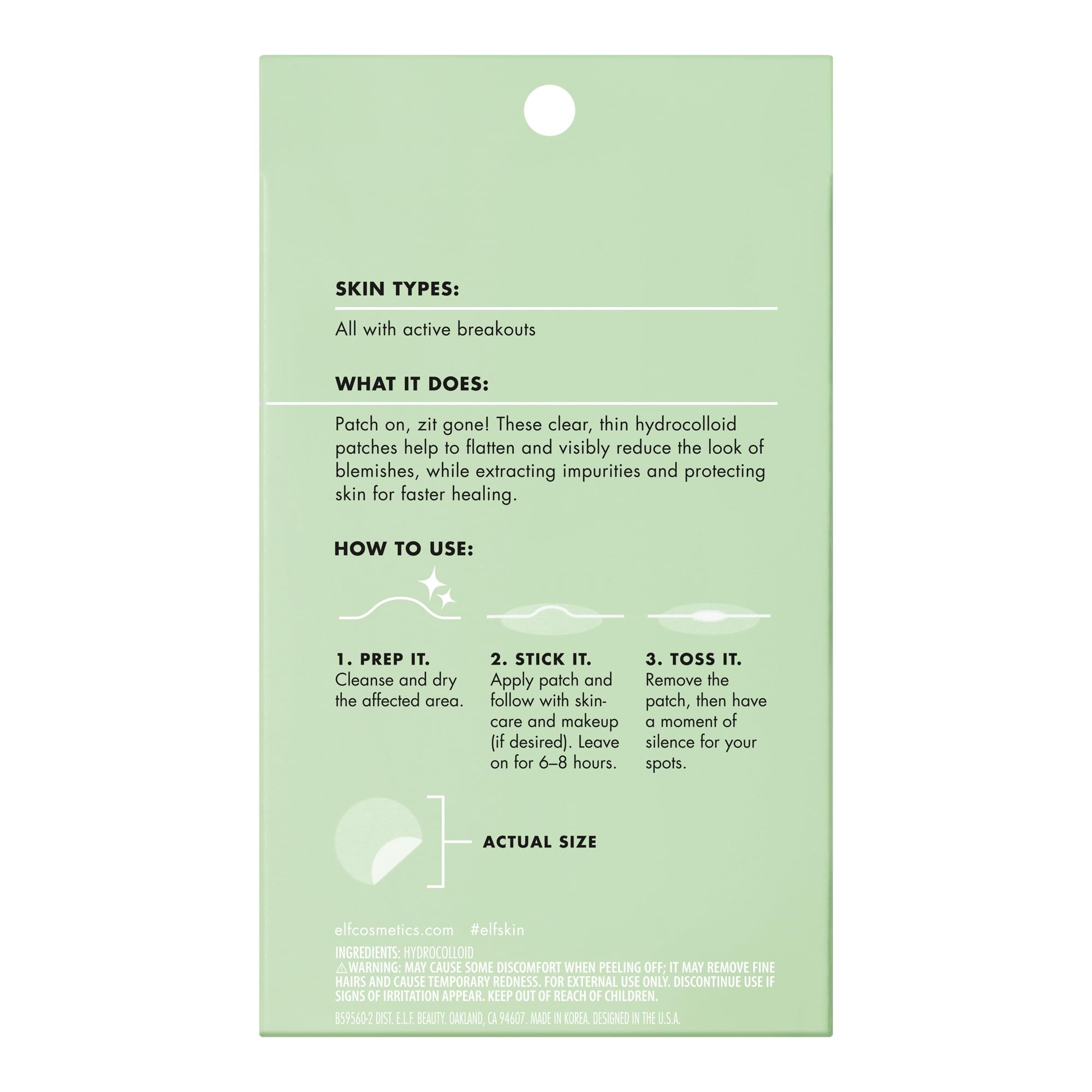 e.l.f. lifestyle nighttime use on vanity promoting overnight healing routine