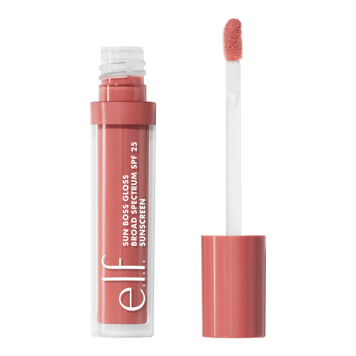 e.l.f. Sun Boss Gloss front tube showing packaging and SPF benefit