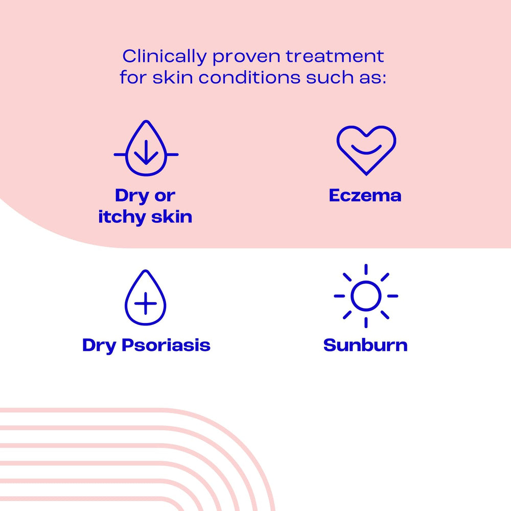 E45 cream being applied to hand soothing dry skin on contact