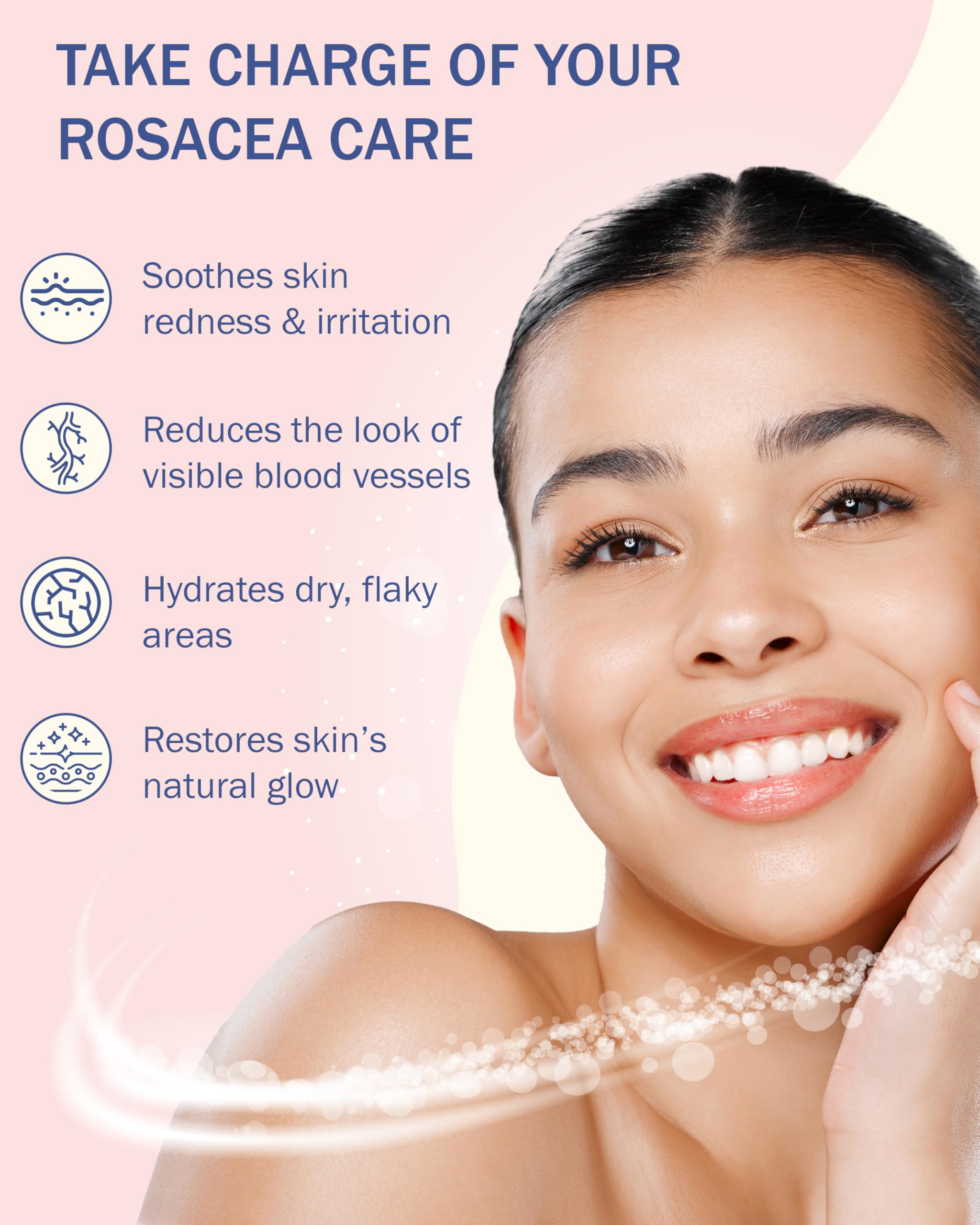 e70 cooling cream opened to show gel texture and soothing benefit