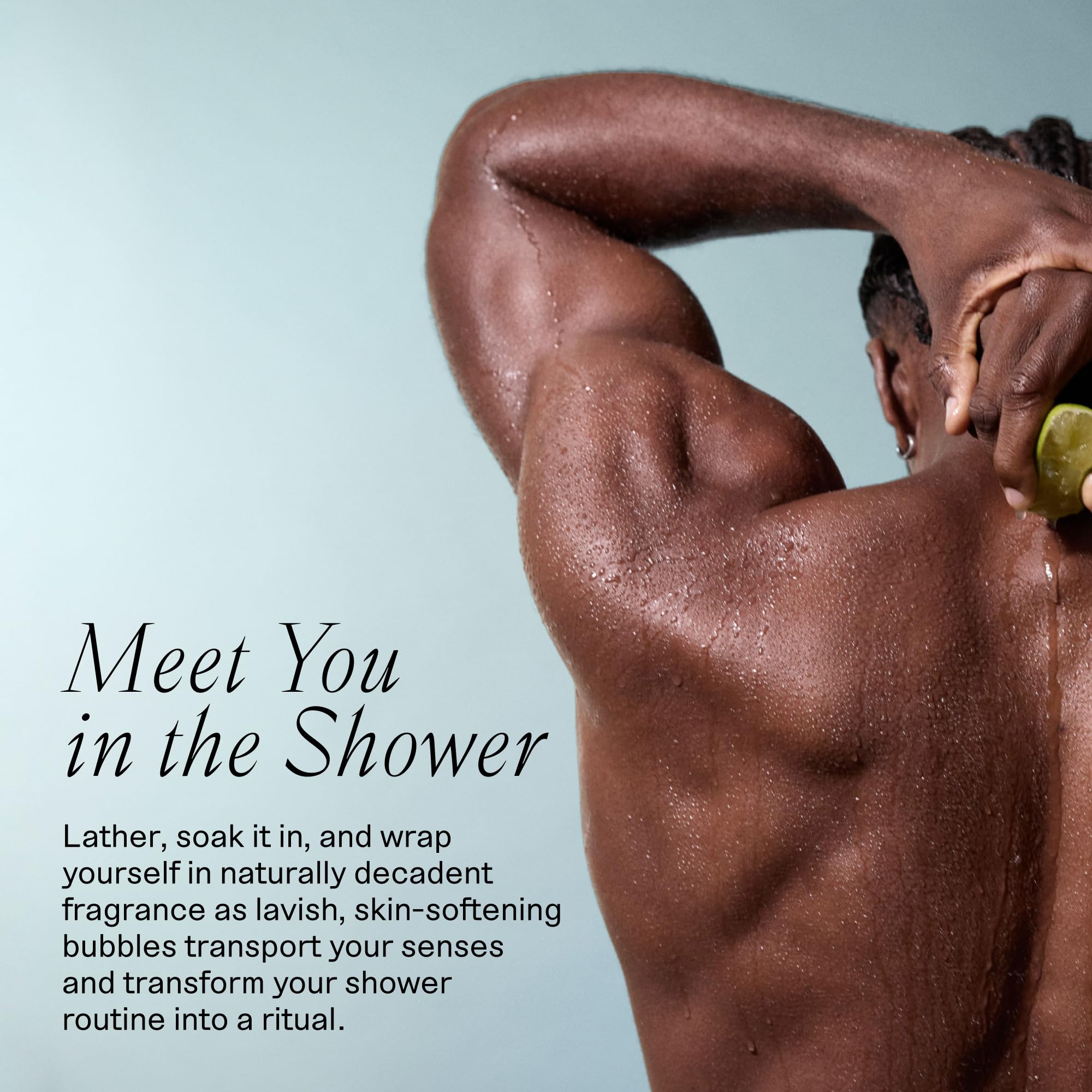 Each & Every bottle in shower setting, shows how it blends into daily routine