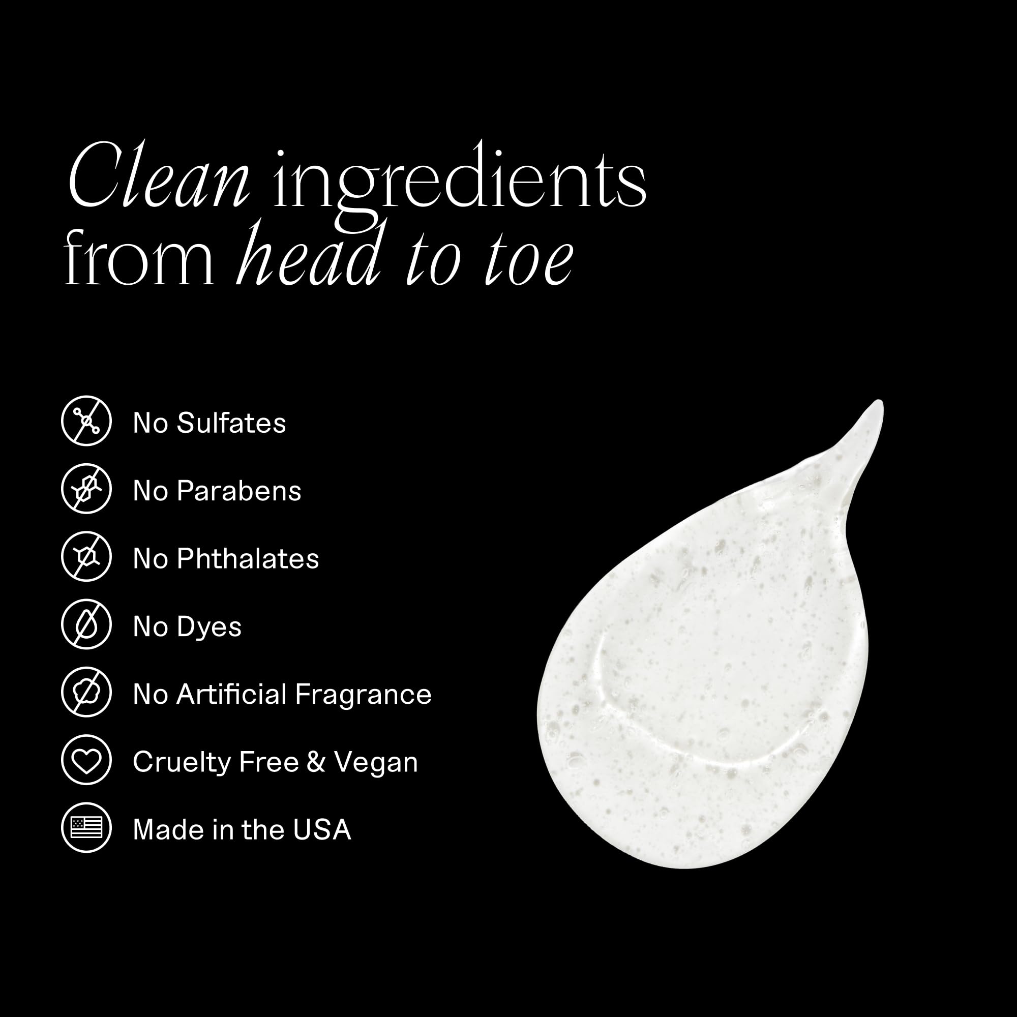 Each & Every pour on hand to show gel texture and quick absorbency