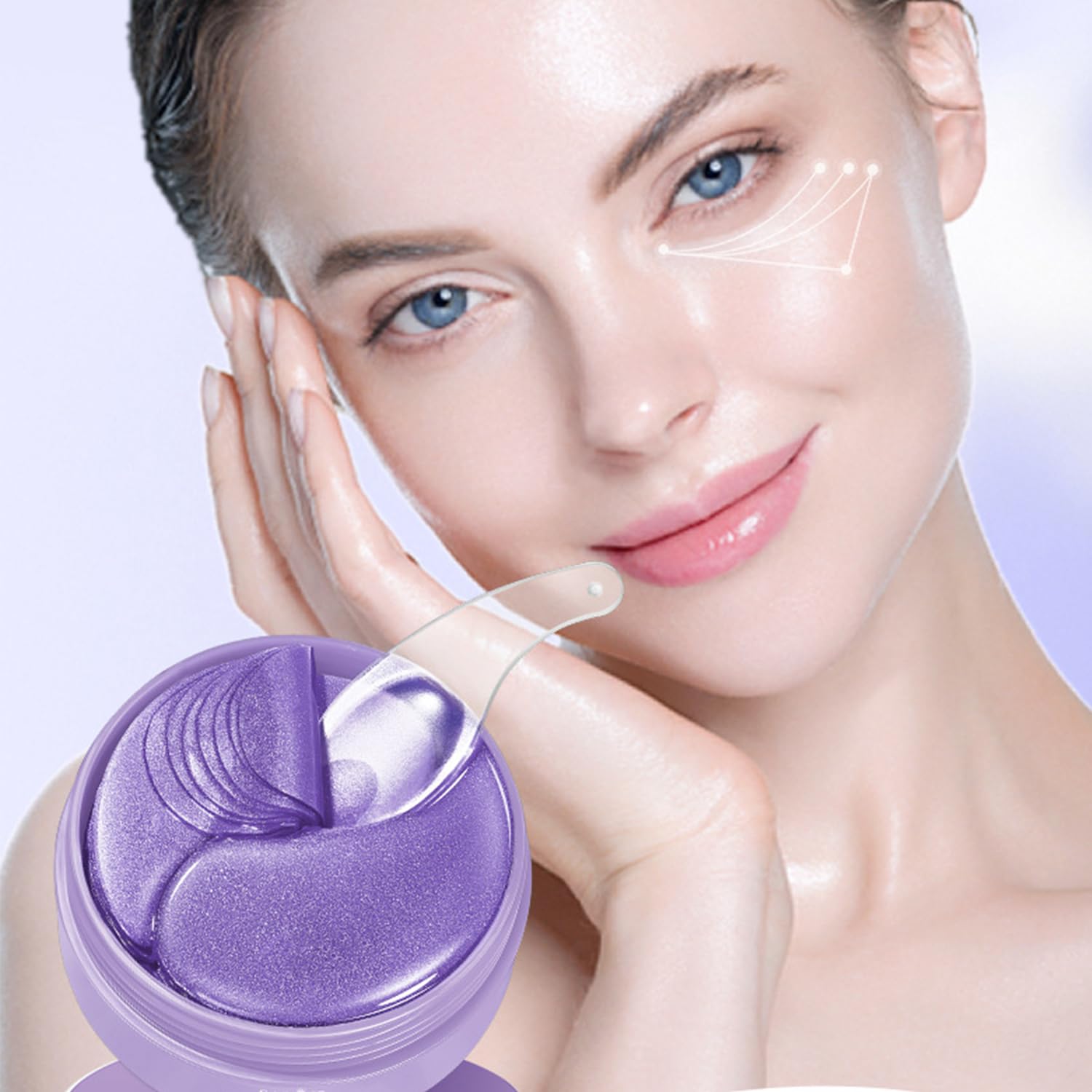 close-up of Eakroo gel texture showing smooth hydrogel and cooling effect