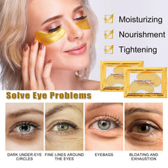 Eakroo 24K gold eye patch detail promoting under-eye refresh