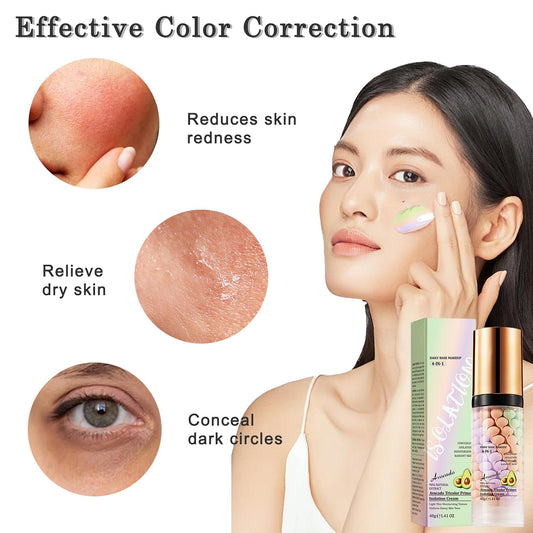 Eakroo creamy primer close-up swirl displaying smooth breathable texture benefit