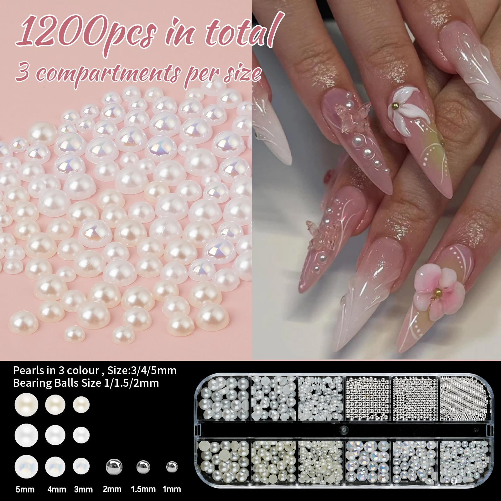 EARLMONI tweezers and wax-tipped picker for precise gem placement