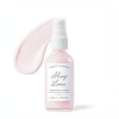 Earth Harbor front packaging showing the 2 oz cleanser and label benefits