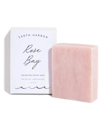 Earth Harbor Rose Bay front packaging showing recyclable box and floral design