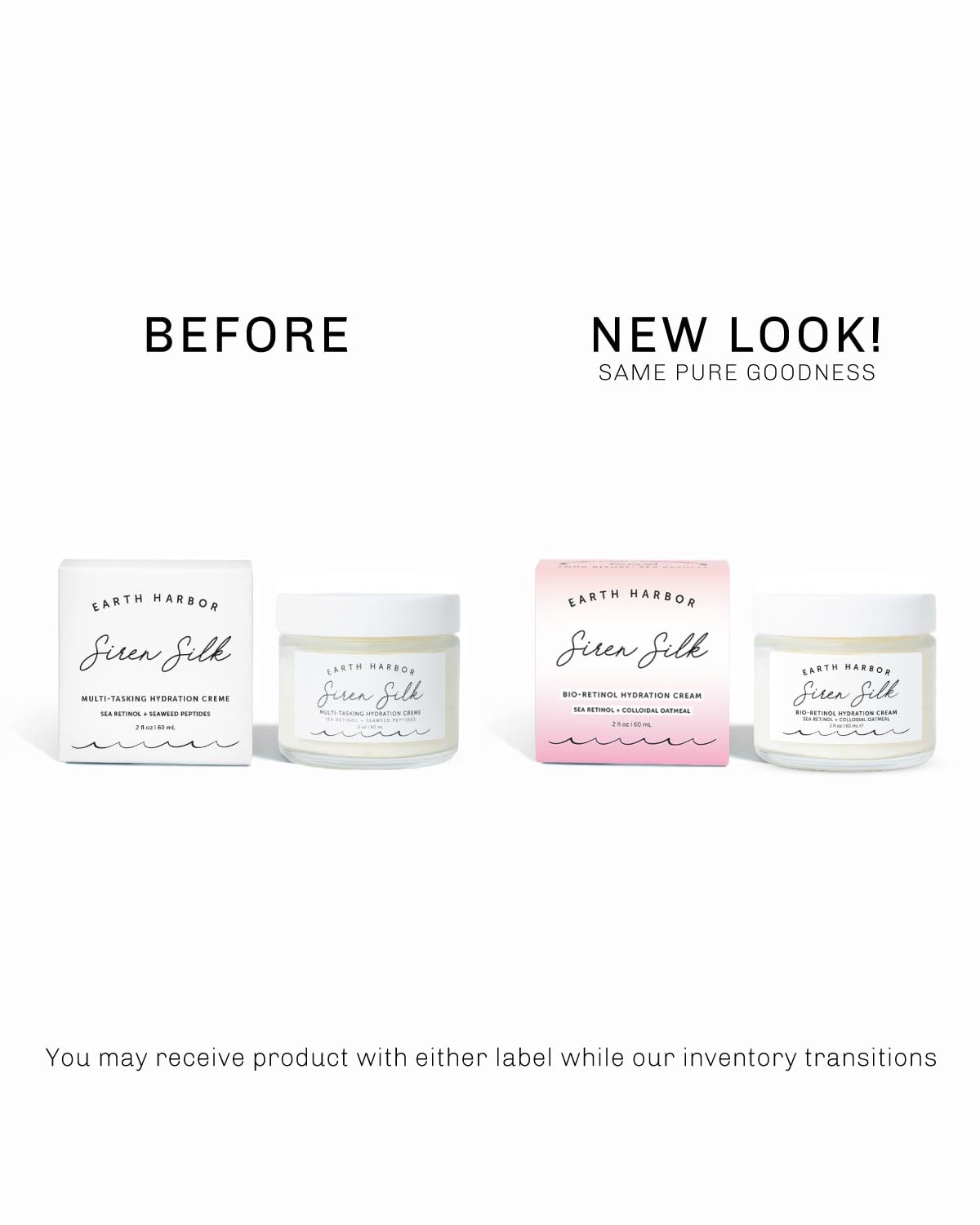 Earth Harbor SIREN SILK on nightstand lifestyle scene promoting nightly routine benefit
