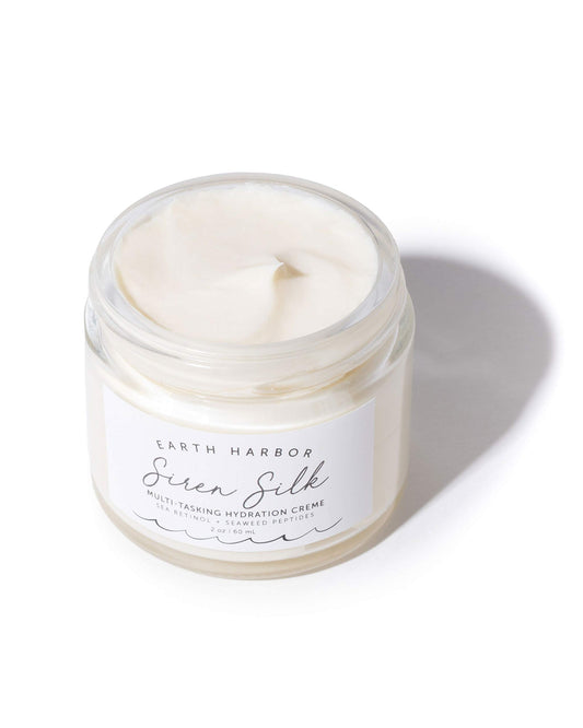 Earth Harbor SIREN SILK silky texture close-up demonstrating fast absorption