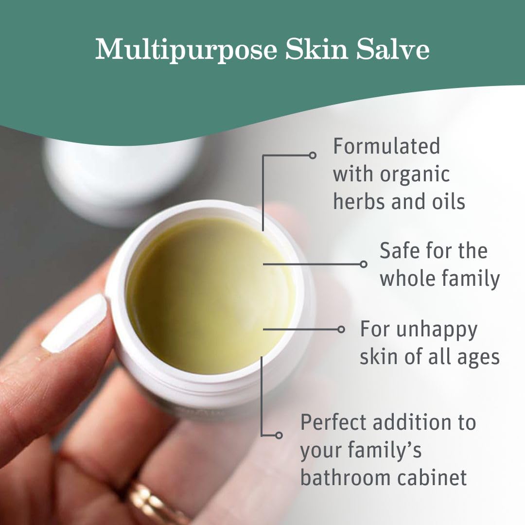 Earth Mama open tin showing smooth balm texture for easy application
