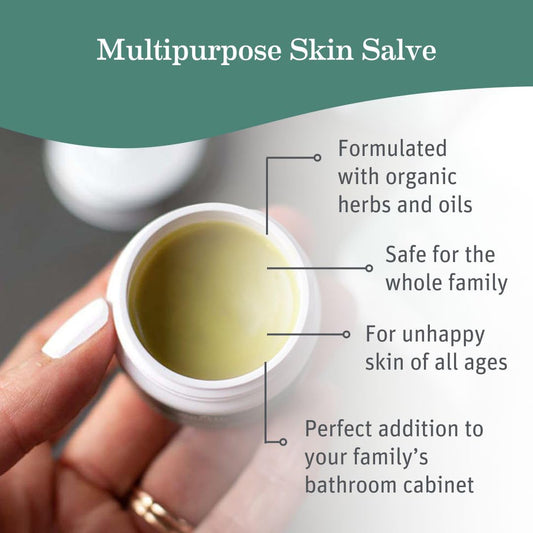 Earth Mama open tin showing smooth balm texture for easy application