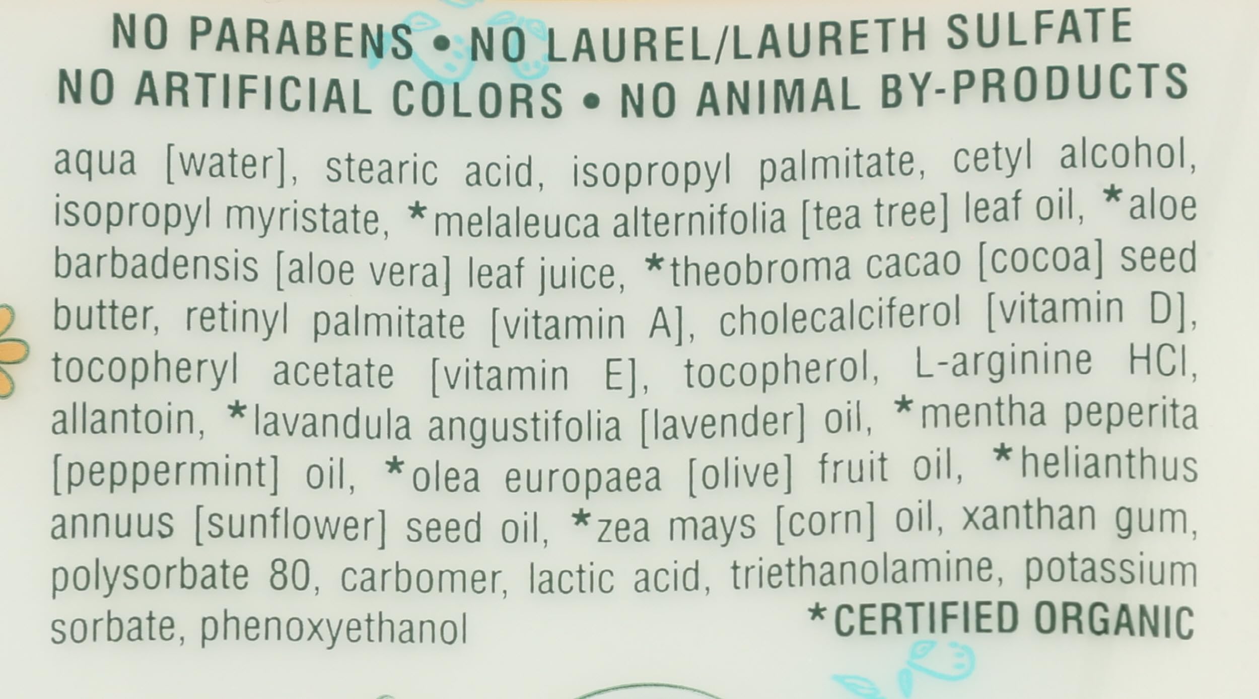Earth Therapeutics balm being held in hand illustrating easy application