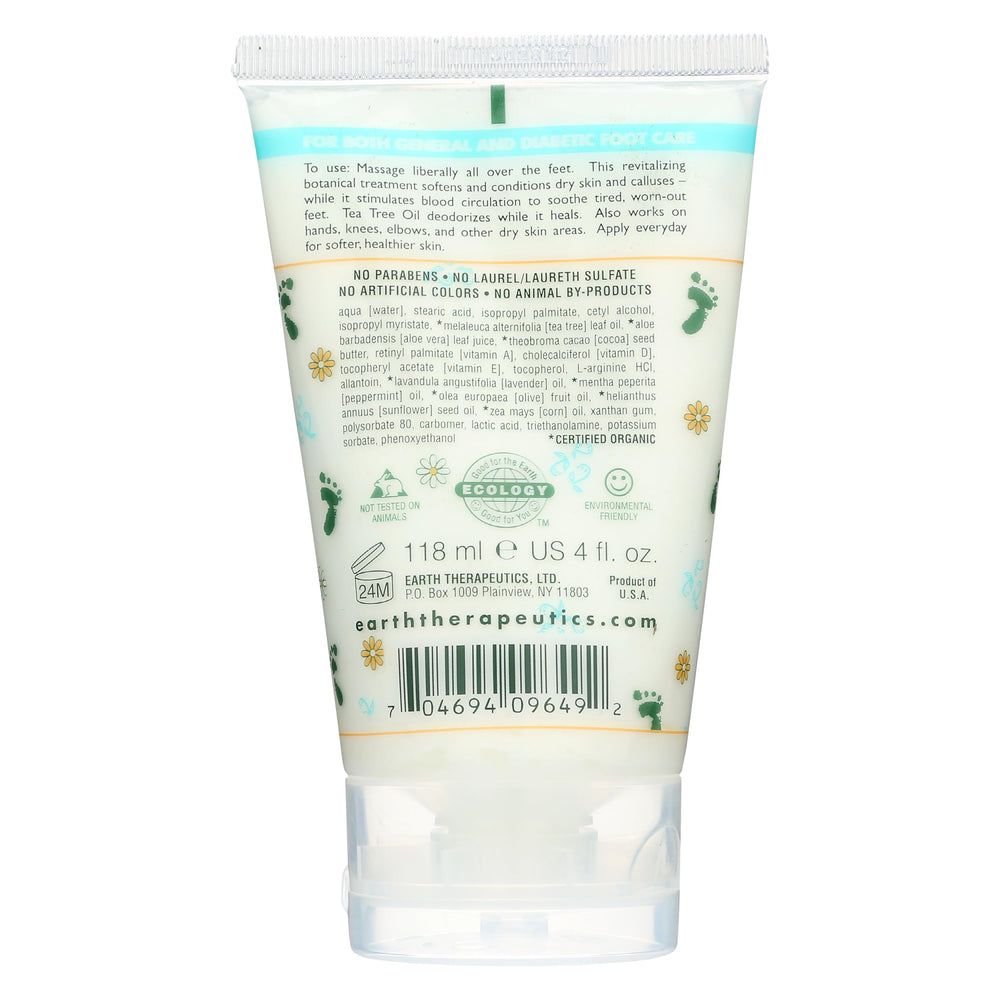 Earth Therapeutics open jar texture close-up demonstrating rich balm
