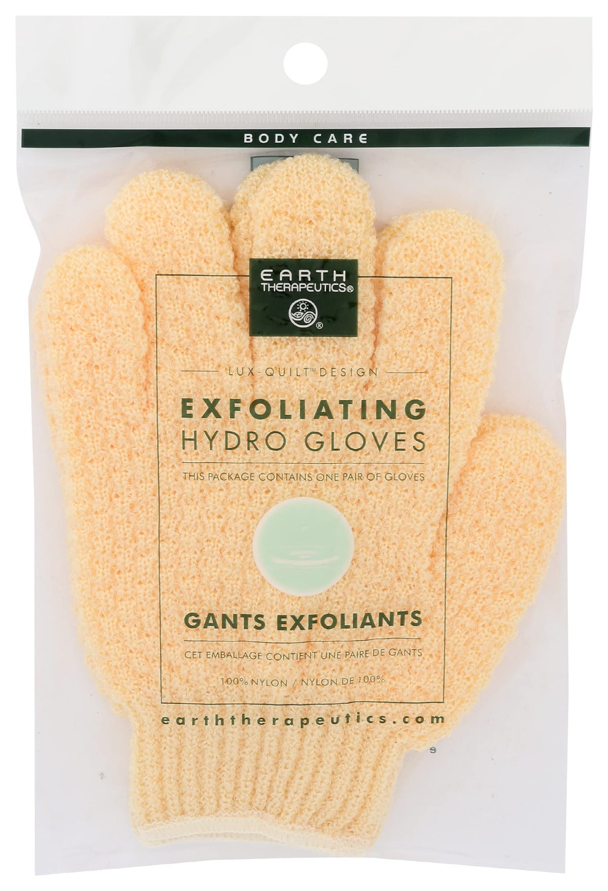 Earth Therapeutics front packaging view showing pair and natural color benefit clarity