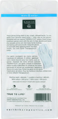 Earth Therapeutics gloves knit detail highlighting THERMA-FLO weave for moisture retention