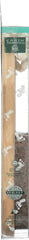 Earth Therapeutics pumice size comparison next to toothbrush illustrating compact travel-friendly design
