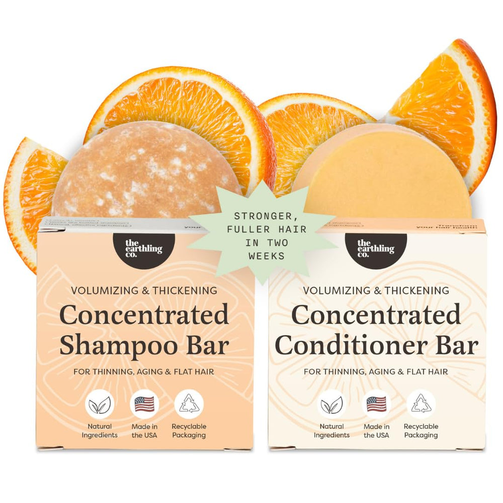 The Earthling Co. front packaging showing citrus-scented bar benefits