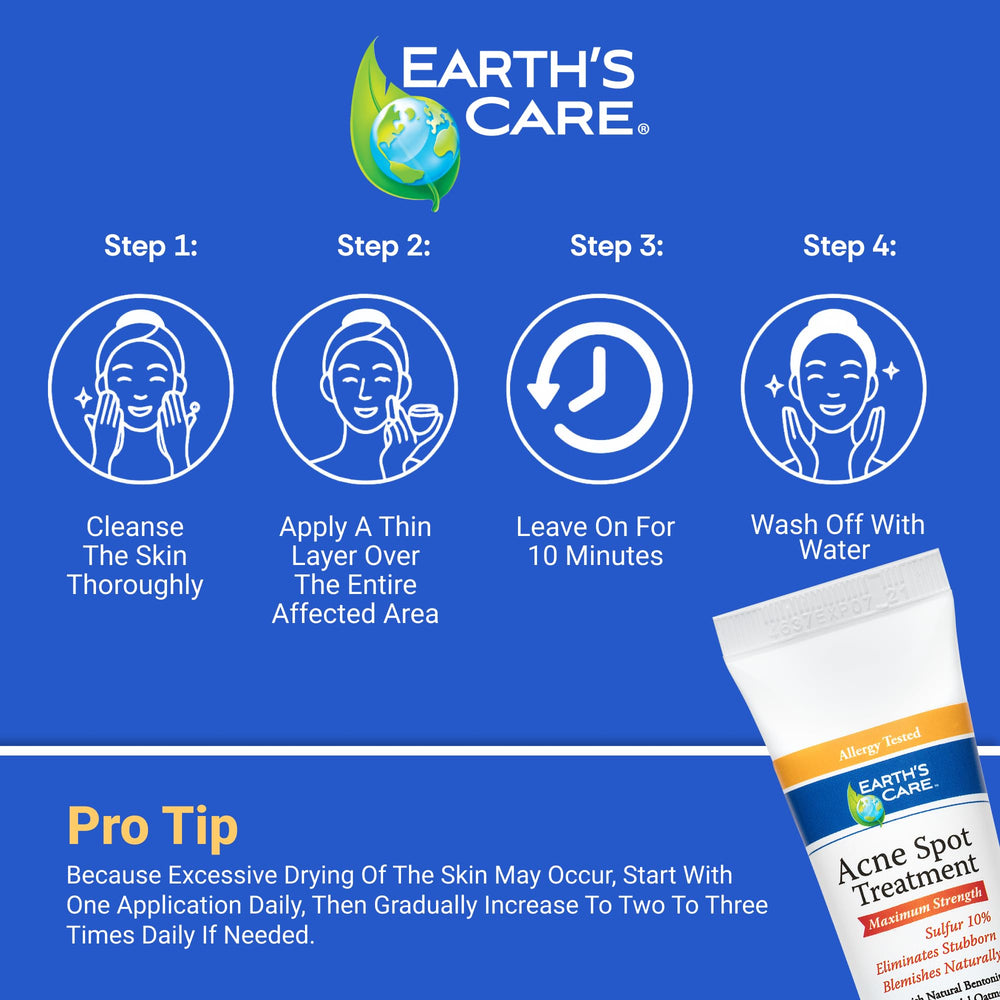 Earth's Care tube in hand showing 0.97 oz scale and travel-friendly benefit