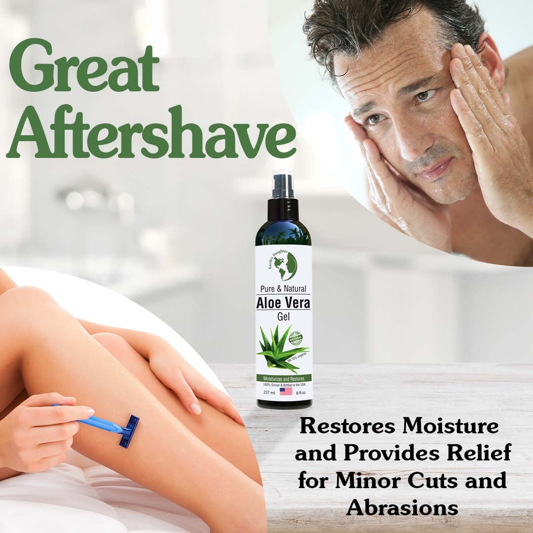 Earth's Daughter applied to sun-kissed shoulder cooling and soothing skin