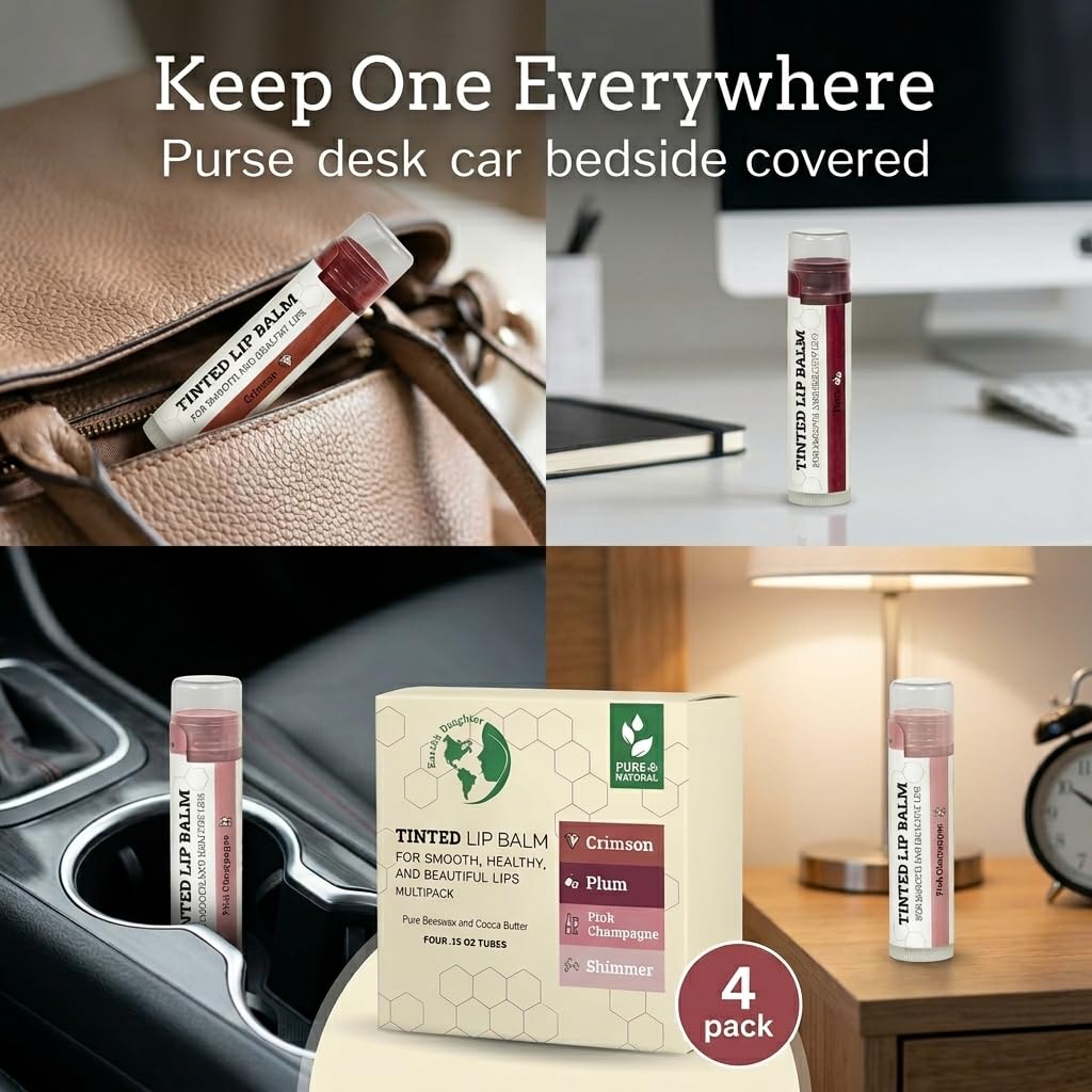Earth's Daughter tube in hand demonstrating compact size for travel convenience
