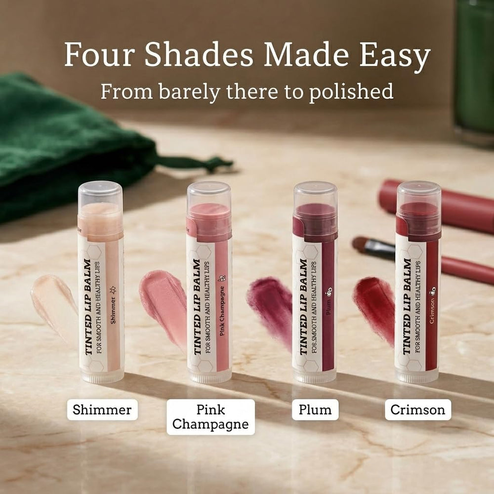 Earth's Daughter applying balm outdoors demonstrating quick, nourishing touch-up