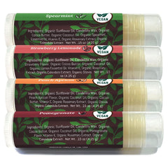 Earth's Daughter lifestyle outdoor shot illustrating natural moisturization on lips