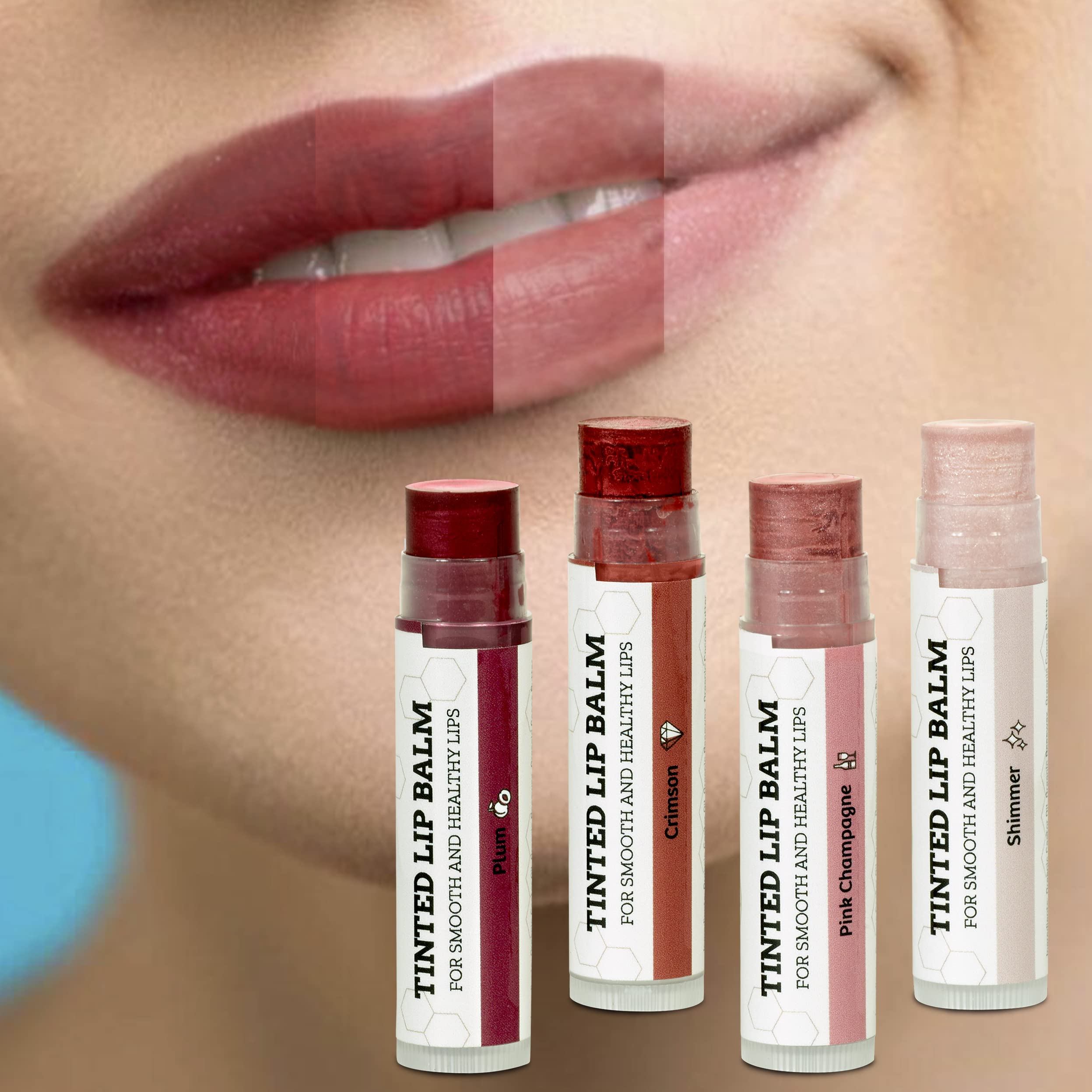 Earth's Daughter open cap with Crimson tint visible for bold yet natural color