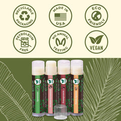 Earth's Daughter spearmint tube held in hand demonstrating cool refreshing benefit
