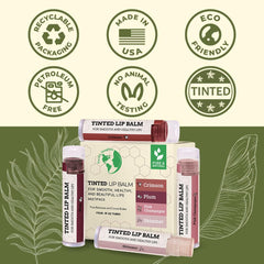 Earth's Daughter balm texture on finger showing creamy moisturizing benefit