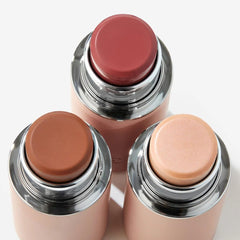 EarthsCure trio inside a travel makeup bag showing streamlined beauty routine