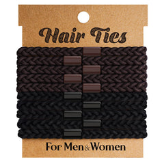 EasYoung front packaging showing ten braided hair ties and modern colors for daily style